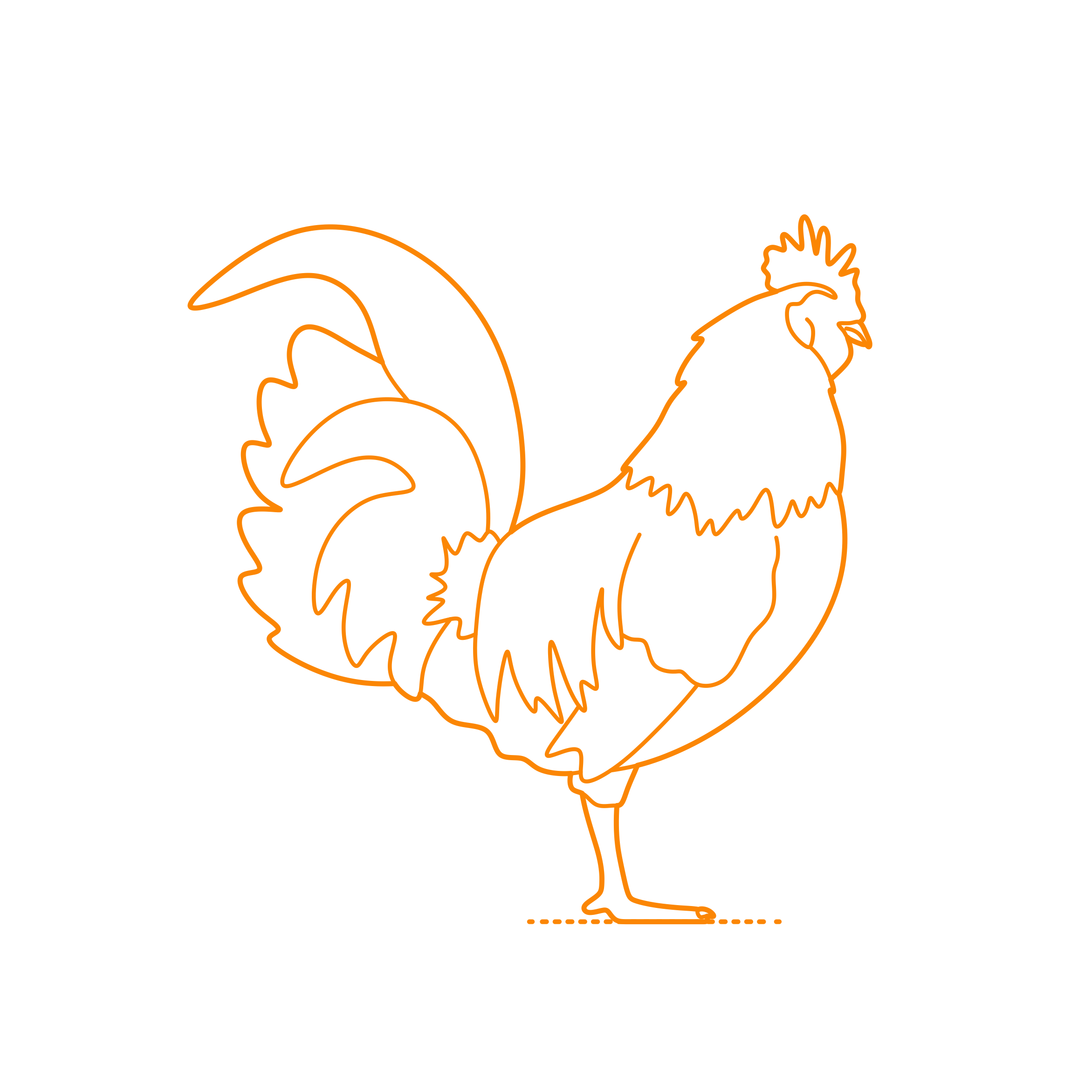 Animals Gamefowl Domestic Chicken Laser Cut Svg File Free Vectors